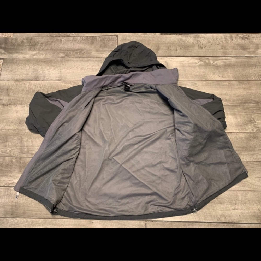 North Face Windproof Gray Soft Full Zip Breathabl… - image 5